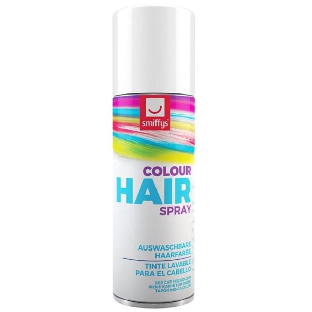 Spray couleur cheveux Smiffys - Blanc