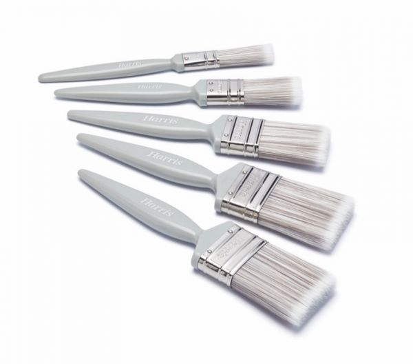 Lot de 5 pinceaux pour murs et plafonds Harris Essentials