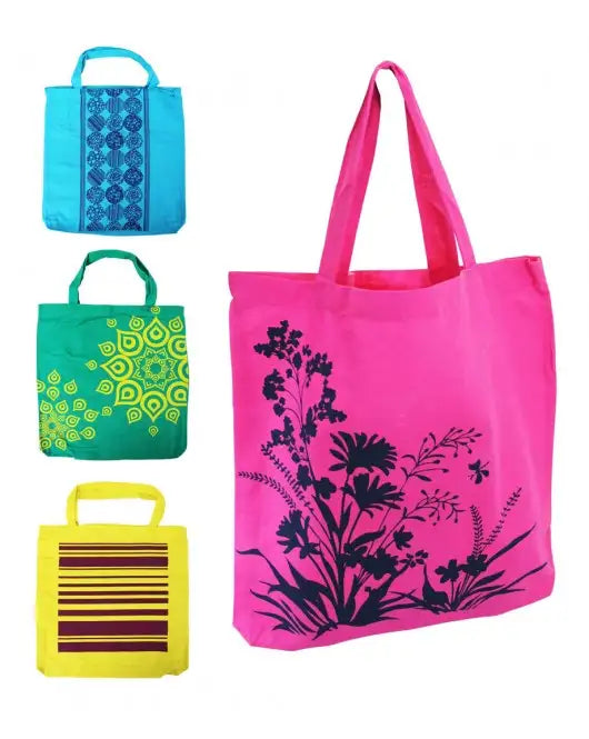 Sac fourre-tout couleurs assorties