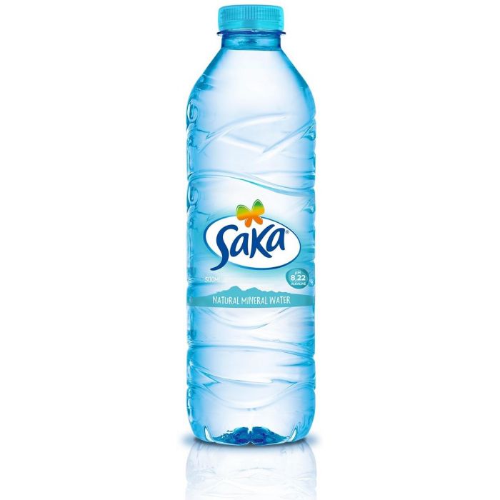Saka Eau Minérale Naturelle Plate 500ml x 24