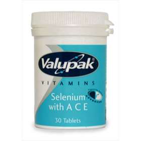 Valupak Sélénium A, C & E Comprimés OAD 30 VP088