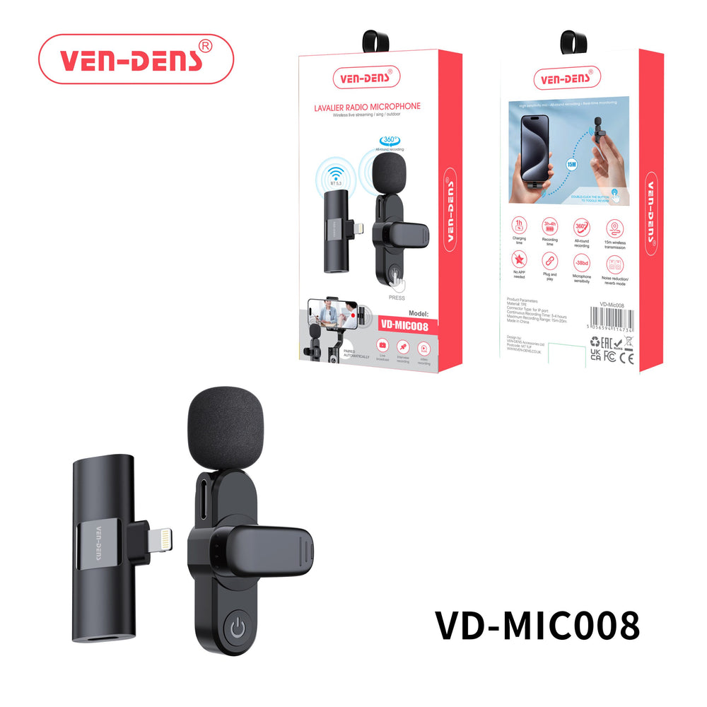 Microphone sans fil Lightning