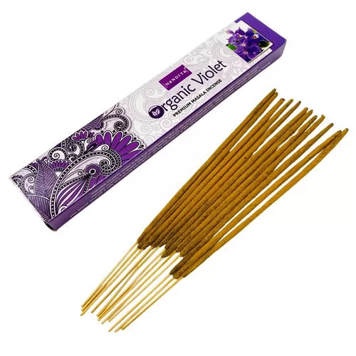 Bâtonnets d'encens Violette Nandita