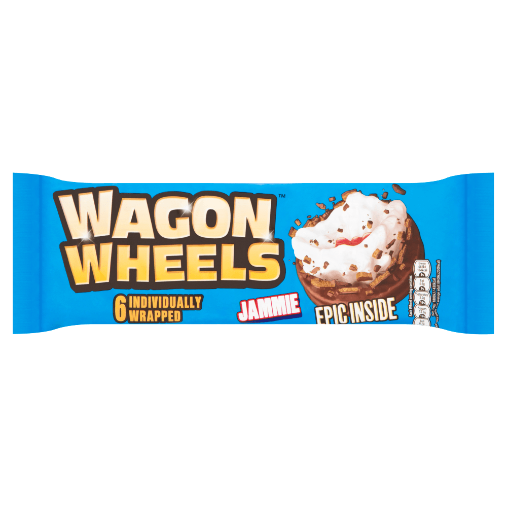 Wagon Wheels Jammie pack de 6