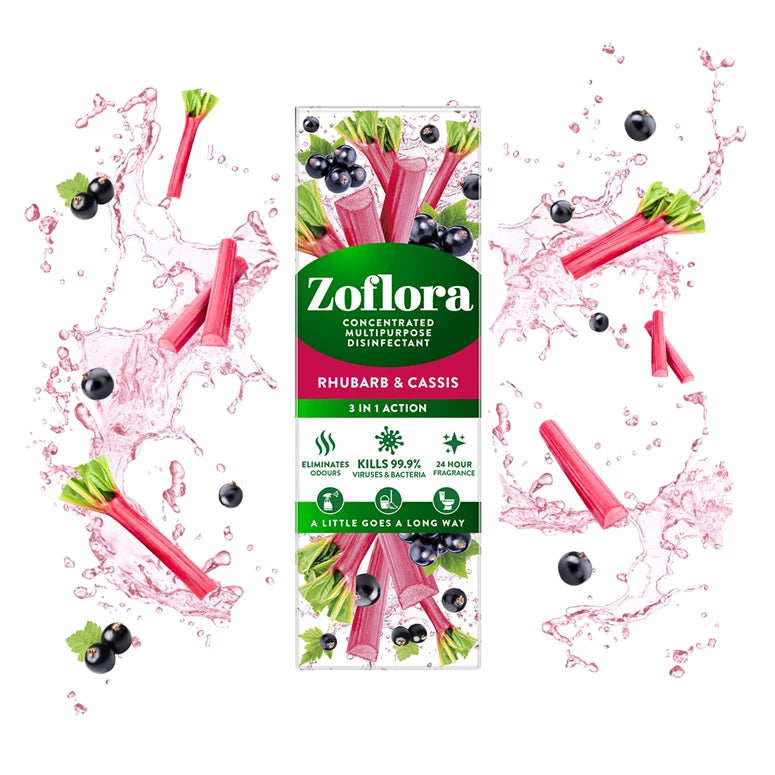 Zoflora 250ml Rhubarbe & Cassis 173932