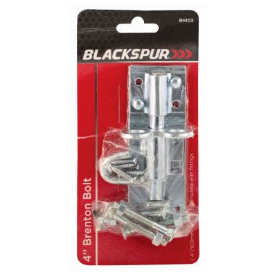 BLACKSPUR LOQUET À VERROU BRENTON 10 CM BZP