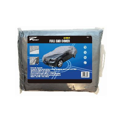 BLACKSPUR FULL CAR COVER - MEDIUM