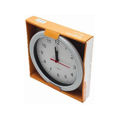 BLACKSPUR WHITE WALL CLOCK