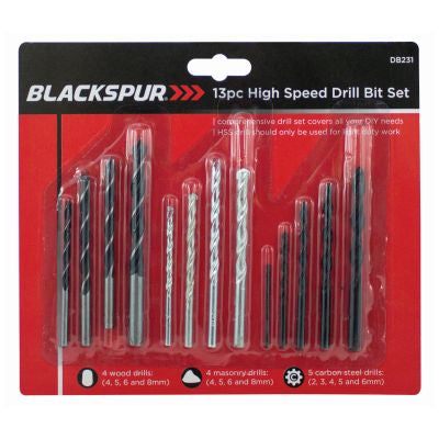 BLACKSPUR 16PCE COMBI DRILL BIT SET