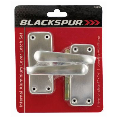BLACKSPUR ENSEMBLE DE POIGNÉES DE PORTE À LEVIER EN ALUMINIUM