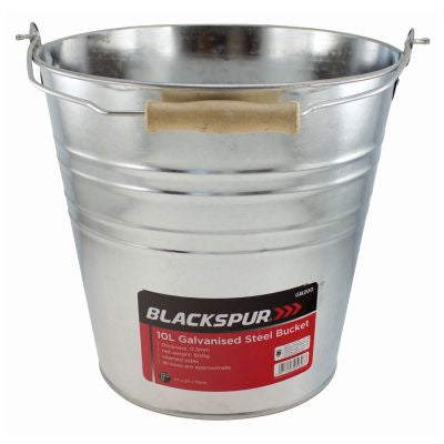 BLACKSPUR SEAU EN ACIER GALVANISÉ 10L
