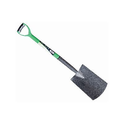 BLACKSPUR DIGGING SPADE WITH PLASTIC COATED STEEL SHAFT