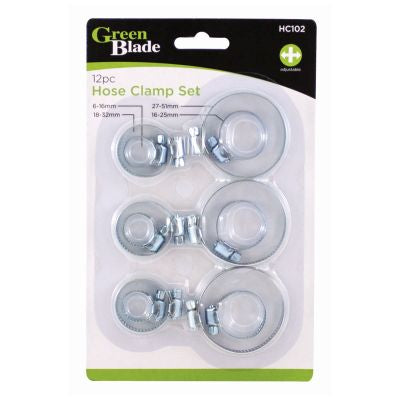 BLACKSPUR 12PC HOSE CLAMP SET