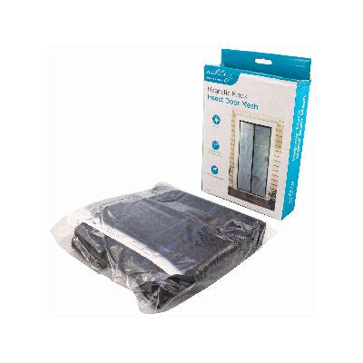 MOUSTIQUAIRE MAGNÉTIQUE NOIRE BLACKSPUR POUR PORTE