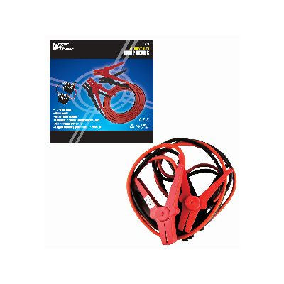 CÂBLES DE DÉMARRAGE BLACKSPUR PRO-USER 30 CM PINCES ROBUSTES