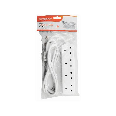 BLACKSPUR PROLONGATEUR 4 PRISES AVEC CÂBLE DE 2 M