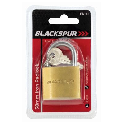 BLACKSPUR 38MM PADLOCK