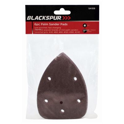 PONCEUSE À PAUME BLACKSPUR, PATIN DE 6 PIÈCES