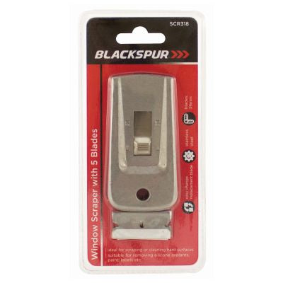 GRATTOIR À VITRES BLACKSPUR AVEC 5 LAMES