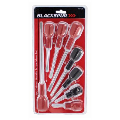BLACKSPUR 8PC CABINET HANDLE SCREWDRIVER SET
