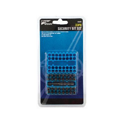 COFFRET D'EMBOUTS DE SÉCURITÉ BLACKSPUR 33 PIÈCES - CRV