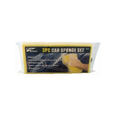LOT DE 3 ÉPONGES DE VOITURE BLACKSPUR