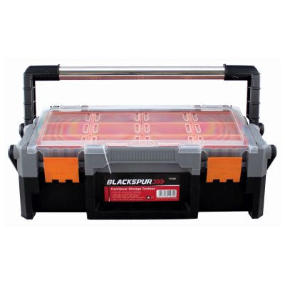 BLACKSPUR BOÎTE À OUTILS DE RANGEMENT CANTILEVER 45 X 23,5 CM