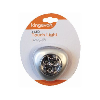 LAMPE TACTILE TRIANGLE À 3 DEL BLACSKPUR