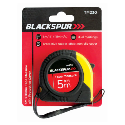MÈTRE RUBAN BLACKSPUR 5M