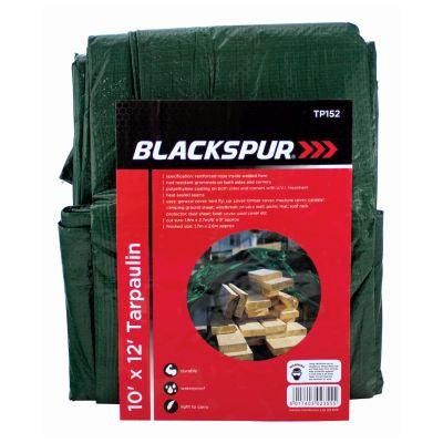 BÂCHE BLACKSPUR 3 X 3,6 M - VERTE