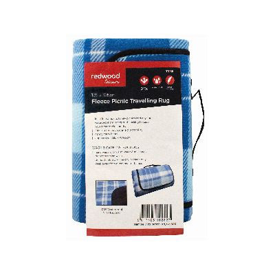 Nappe de pique-nique polaire BLACKSPUR pour voyage 135 x 105 cm