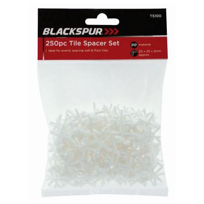 BLACKSPUR 250PC TILE SPACER SET