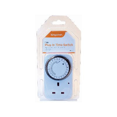 BLACKSPUR INTERRUPTEUR HORAIRE PROGRAMMABLE 24H