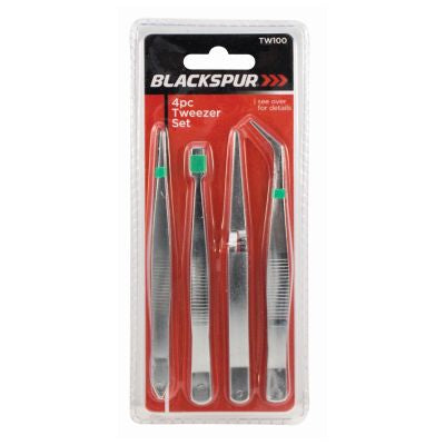 ENSEMBLE DE 4 PINCES BLACKSUR