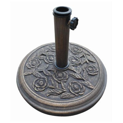 BLACSKPUR 9 KG PIED DE PARASOL EFFET FONTE