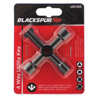 BLACKSPUR UTILITY KEY 4 WAY