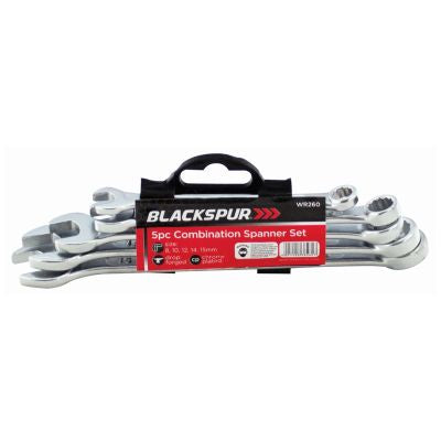 JEU DE CLÉS MIXTES BLACKSPUR 5 PIÈCES
