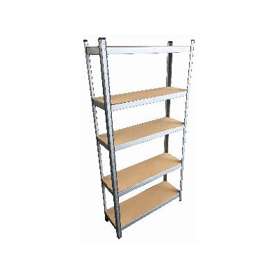 BLACKSPUR 1.78M BOLTLESS 5 TIER GALVANISED SHELVING UNIT