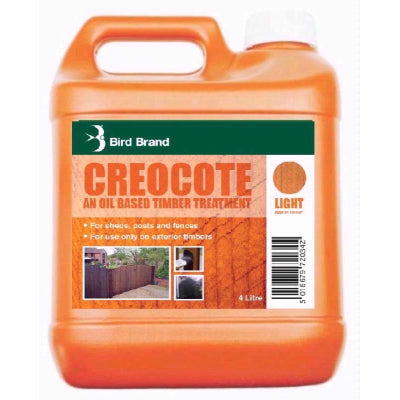 BIRDBRAND CREOSOTE SUBSTITUTE 4 LITRE light