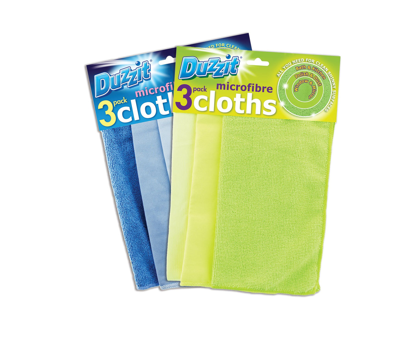Duzzit Microfibre Cloth 3pk