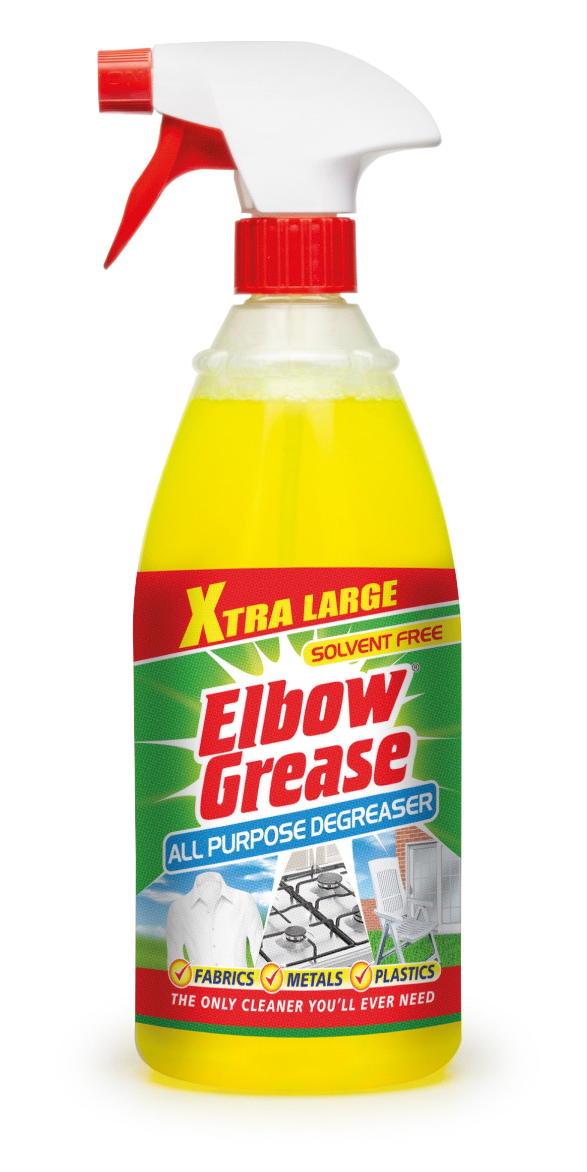 Dégraissant multi-usages à gâchette Elbow Grease, format extra large, 1 litre