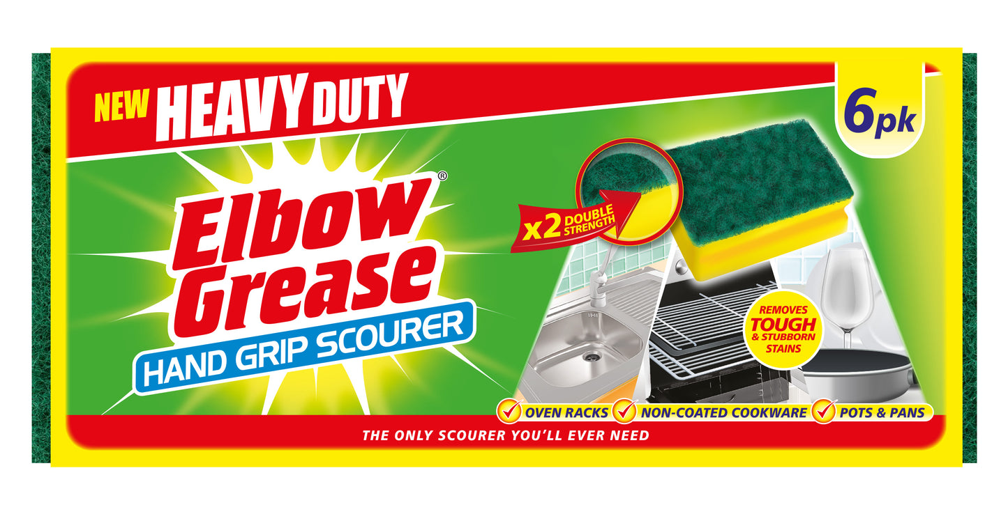 Éponge à récurer Elbow Grease 6 unités