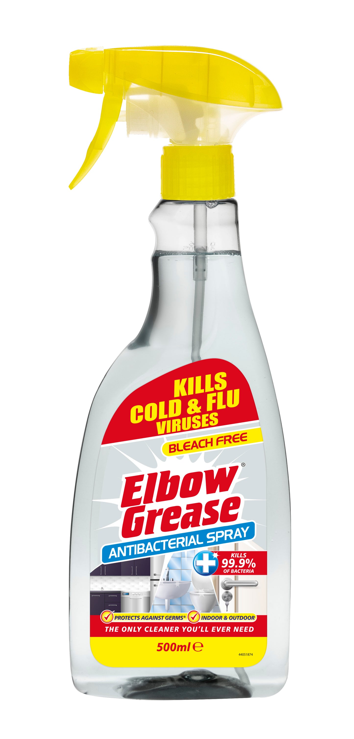 Spray Nettoyant Anti-Bactérien Elbow Grease 500ml