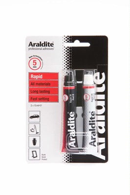 ARALDITE RAPID TUBES 15ML
