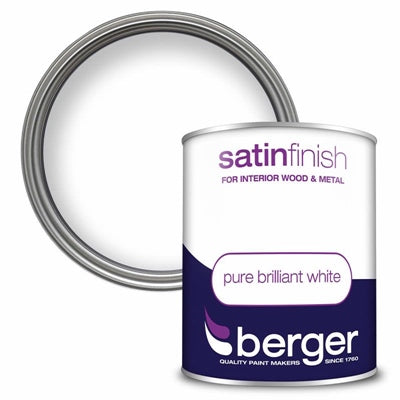 BERGER SATIN SHEEN 750ml WHITE