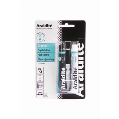 ARALDITE CRYSTAL TUBES 15ML