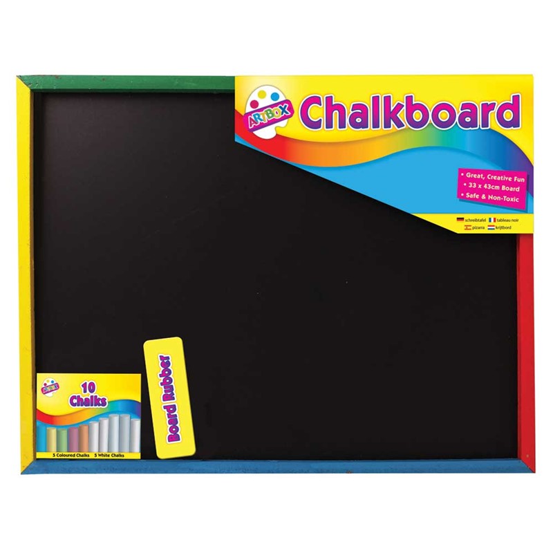 ART BOX Large Chalk Board 33 x 43cm