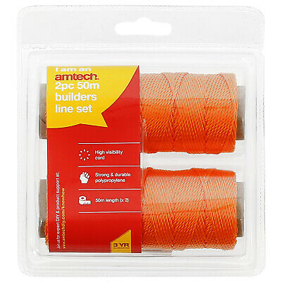 AMTECH LIGNE DE TRAÇAGE 2PC 50M