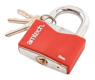 AMTECH PADLOCK RHOMBIC IRON 60MM