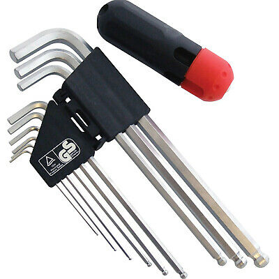 AMTECH HEX KEY BALL HEAD SET LONG
